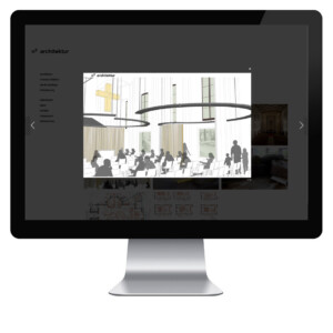 Webseite Gestalltung einer Architektur Büro in Hagen